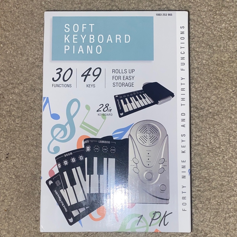 Soft Keyboard Piano 🎹 30 Functions, 49 Keys
